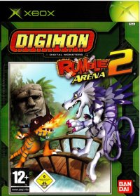 Digimon Rumble Arena 2 PAL Xbox PAL box art
